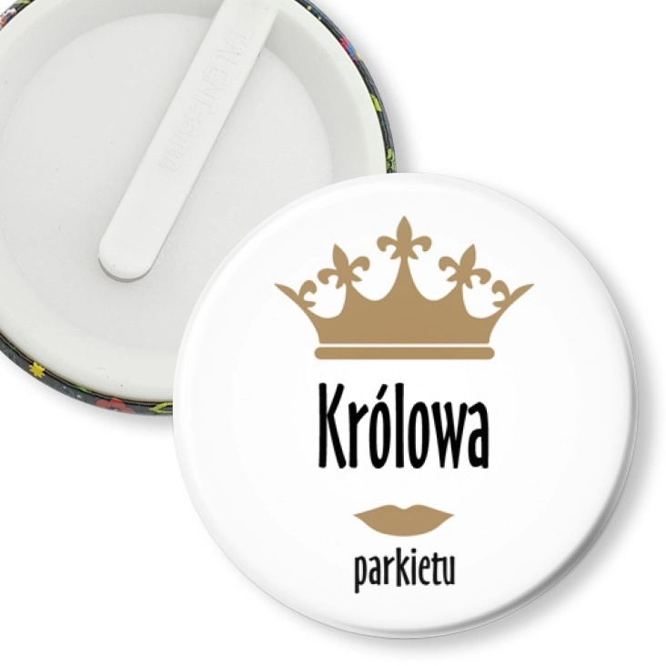 przypinka klips Królowa parkietu