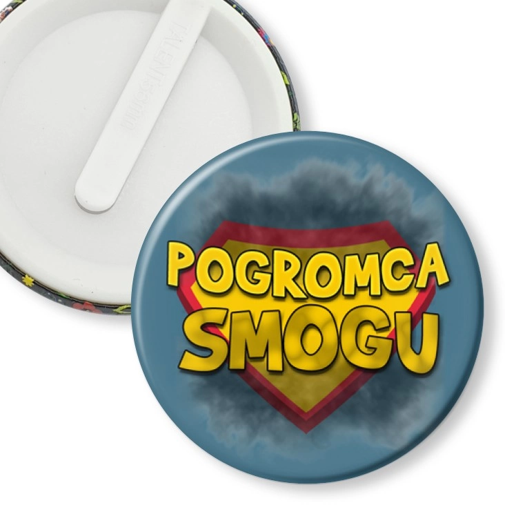 przypinka klips Pogromca smogu