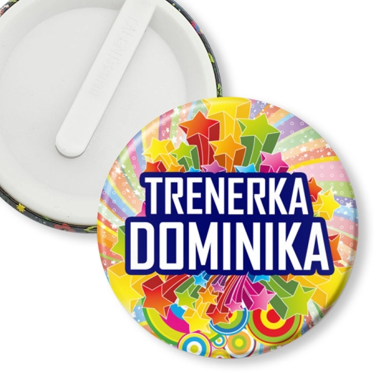 przypinka klips Trenerka