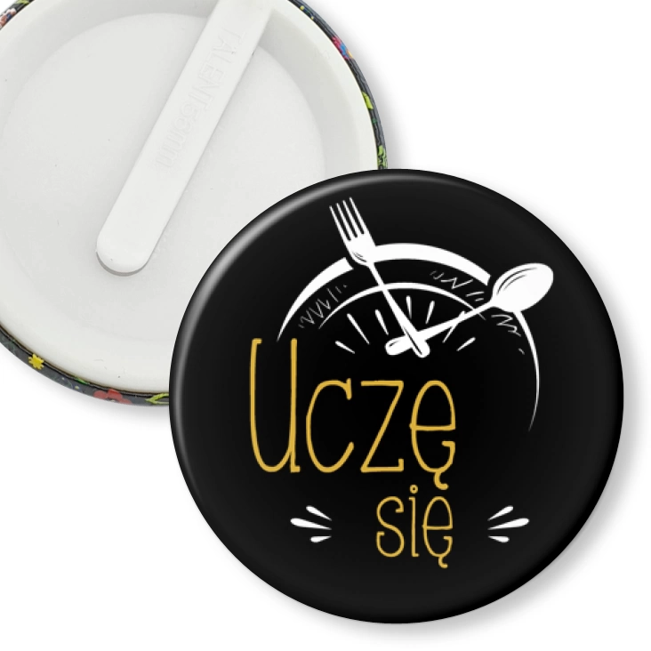 przypinka klips Restauracja Uczę się