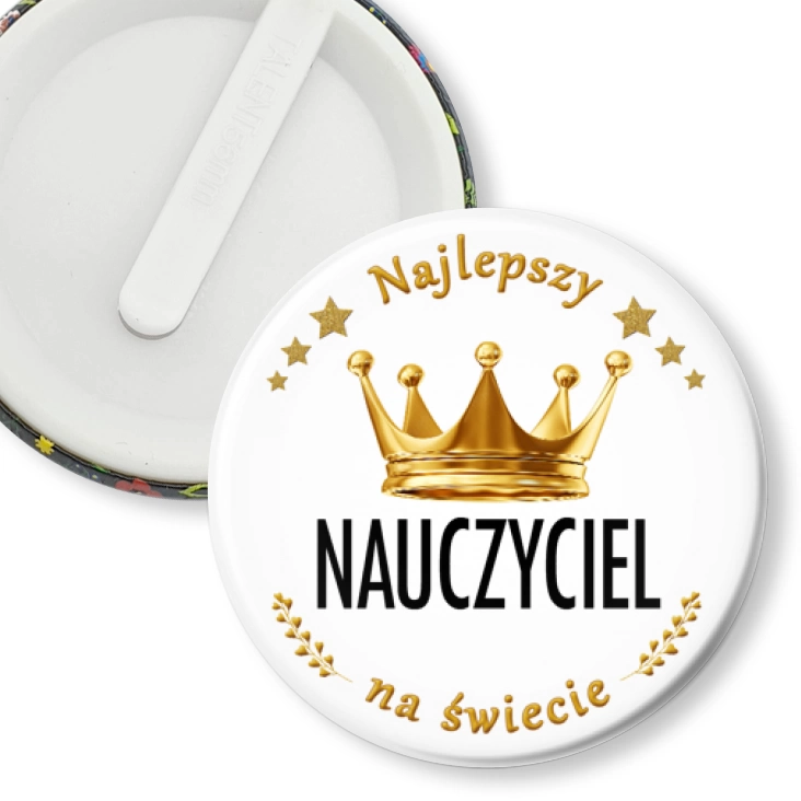 przypinka klips Najlepszy Nauczyciel Dzień Nauczyciela