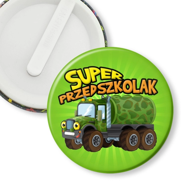 przypinka klips Super Przedszkolak