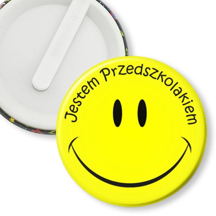 przypinka klips Jestem przedszolakiem