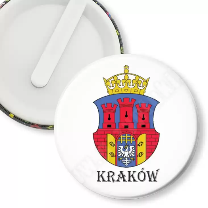 przypinka klips Kraków
