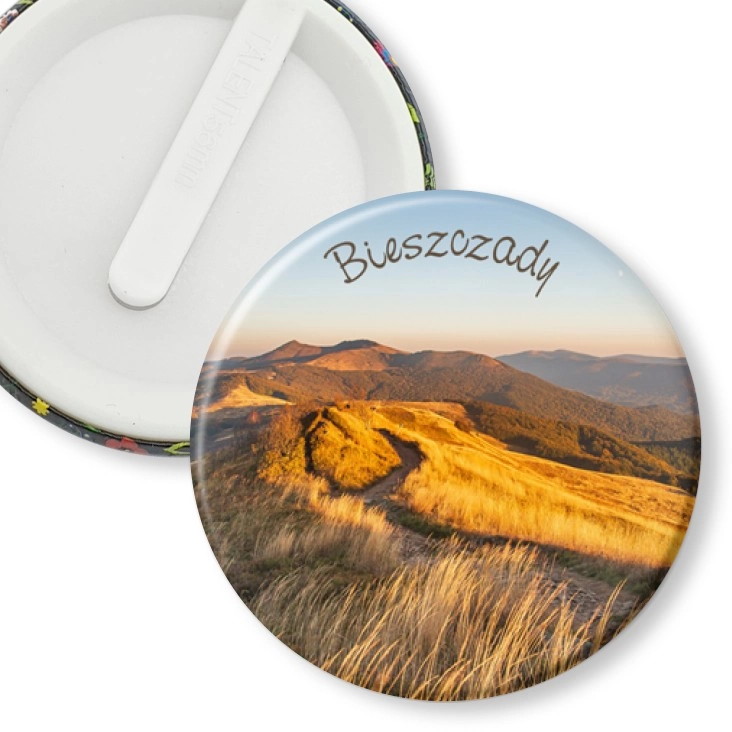 przypinka klips Bieszczady