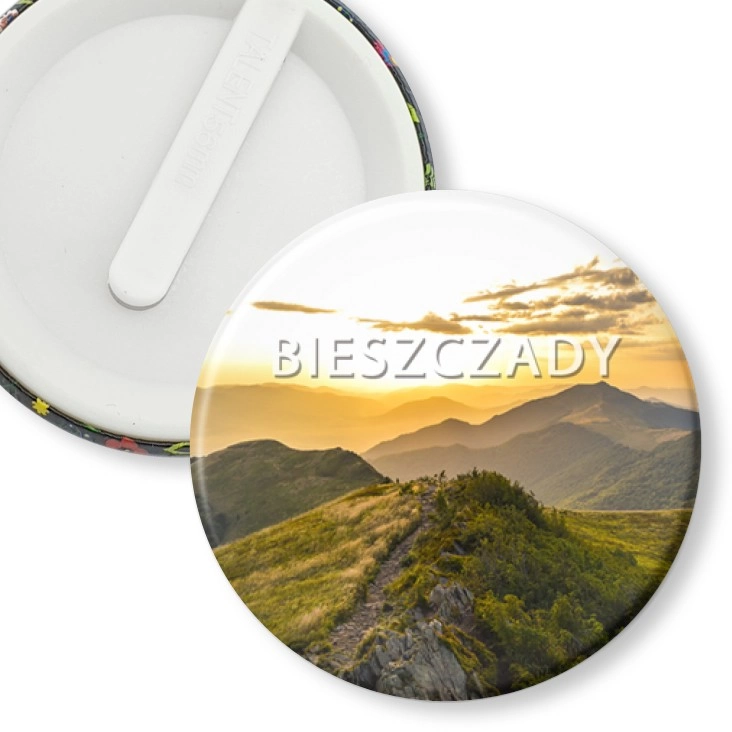 przypinka klips Bieszczady 