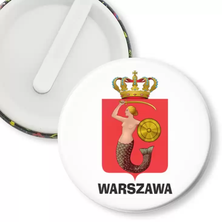 przypinka klips Warszawa