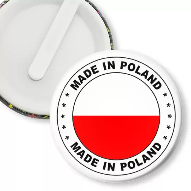 przypinka klips Made in Poland