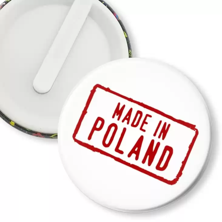 przypinka klips Made in Poland