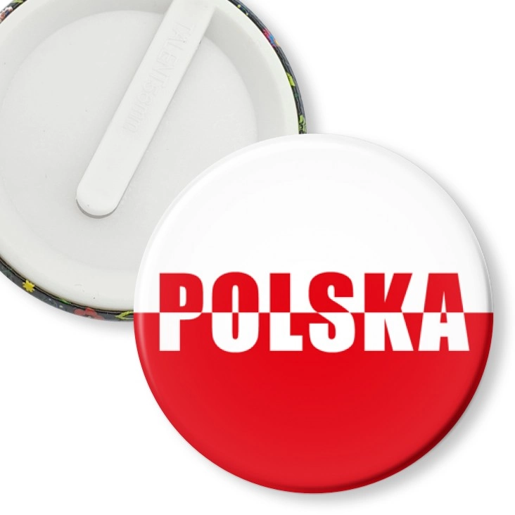 przypinka klips Polska