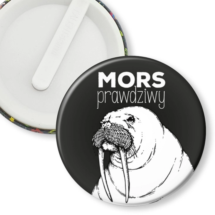 przypinka klips Mors prawdziwy