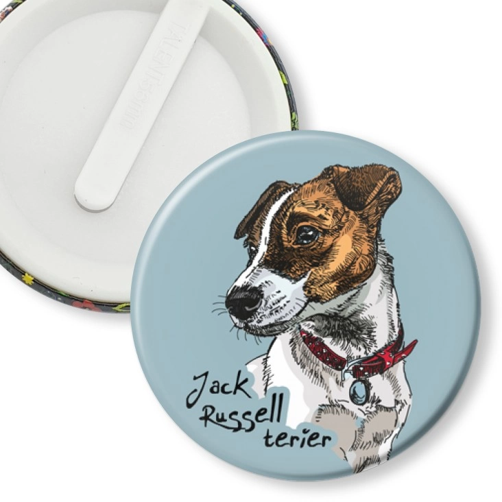 przypinka klips Jack Russell terrier