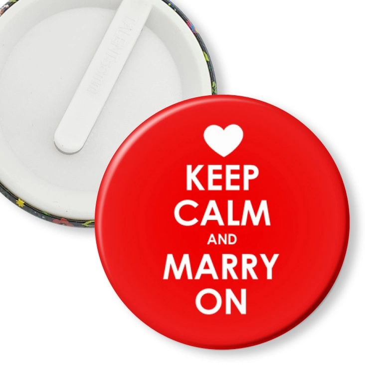 przypinka klips Marry On