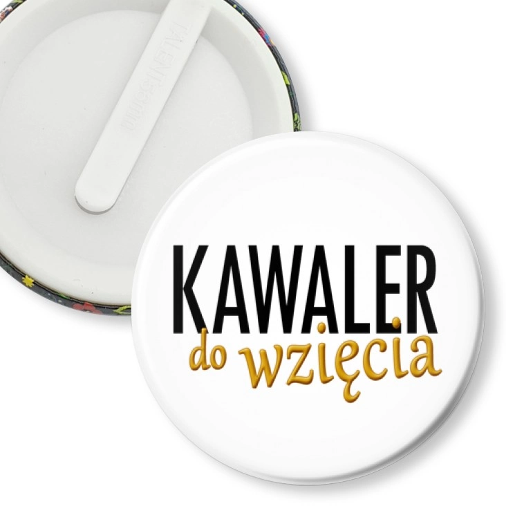 przypinka klips Kawaler do wzięcia