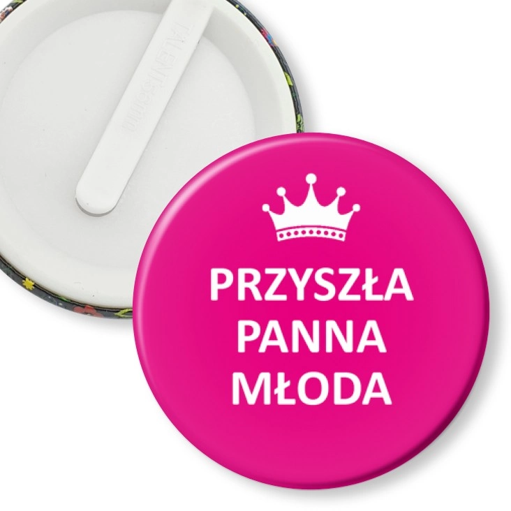 przypinka klips Przyszła Panna Młoda