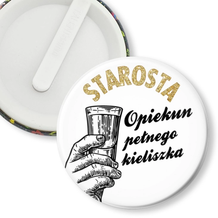 przypinka klips Starosta