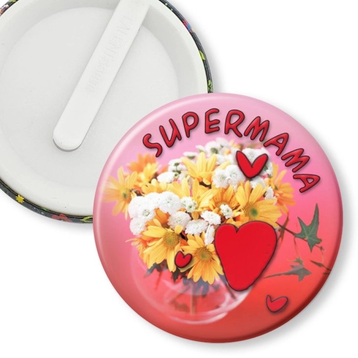 przypinka klips Supermama