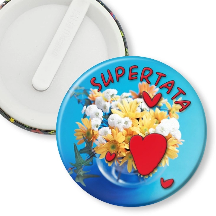 przypinka klips Supertata