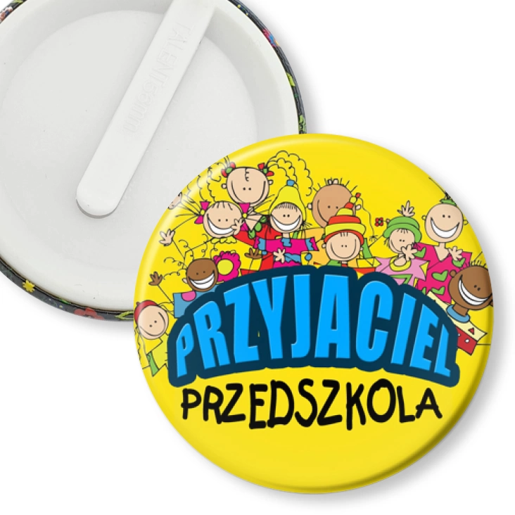 przypinka klips Przyjaciel Przedszkola