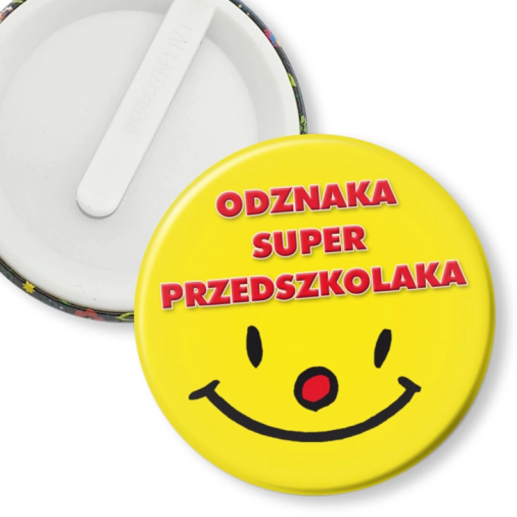 przypinka klips Odznaka Super Przedszkolaka