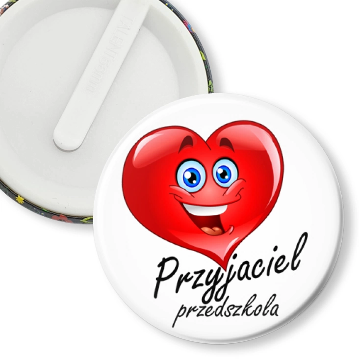 przypinka klips Przyjaciel Przedszkola