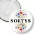 Przypinka klips Sołtys polne kwiaty