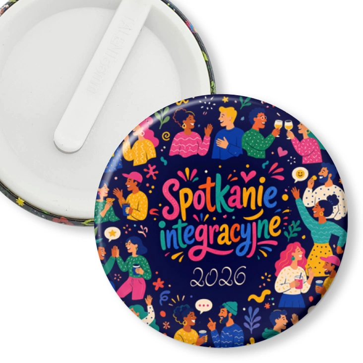 przypinka klips Spotkanie integracyjne
