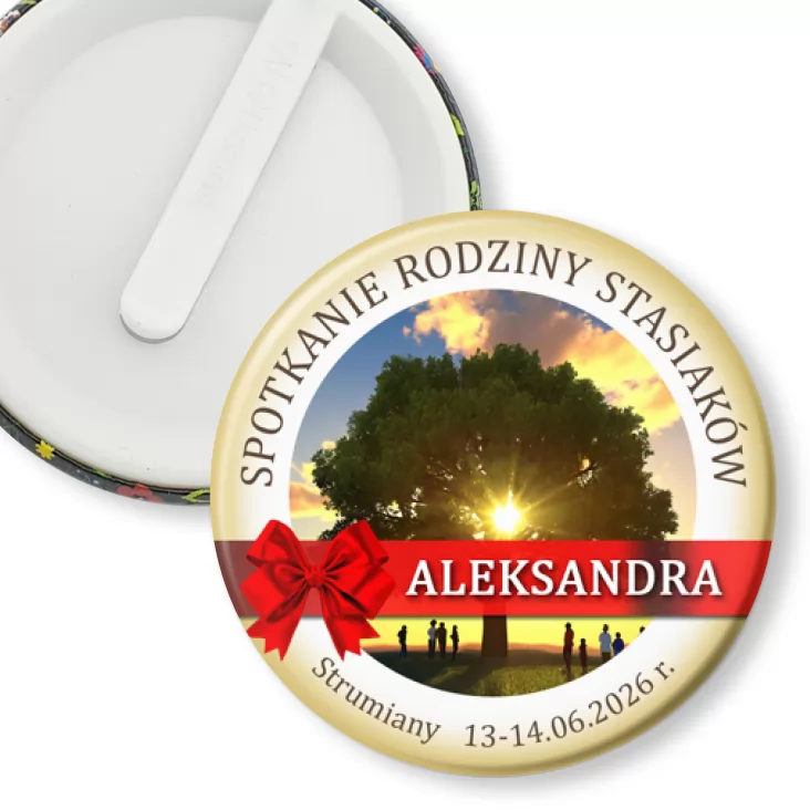 przypinka klips Spotkanie Rodziny Stasiaków