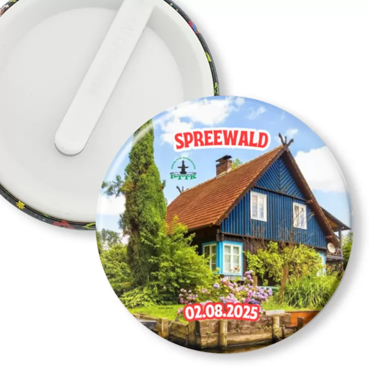 przypinka klips Spreewald w sierpniu PTTK Nysa