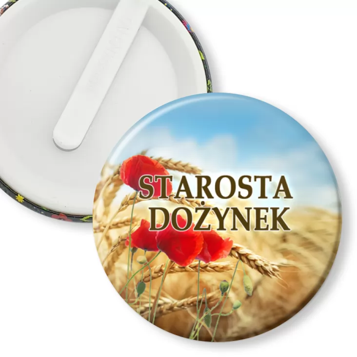 przypinka klips STAROSTA DOŻYNEK