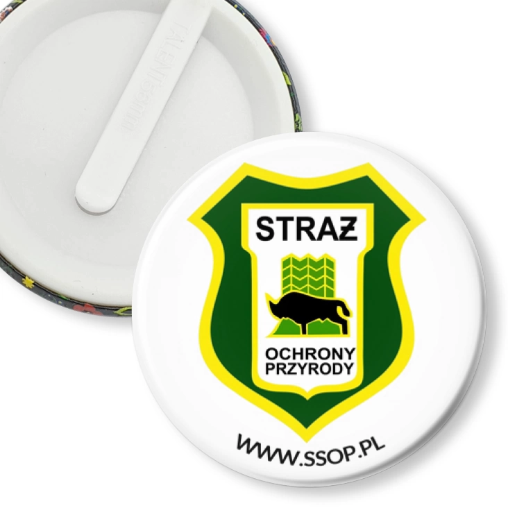 przypinka klips Straż Ochrony Przyrody