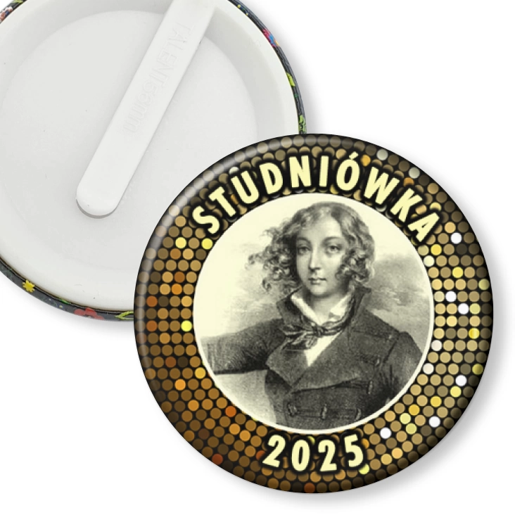 przypinka klips Studniówka Emilia Plater