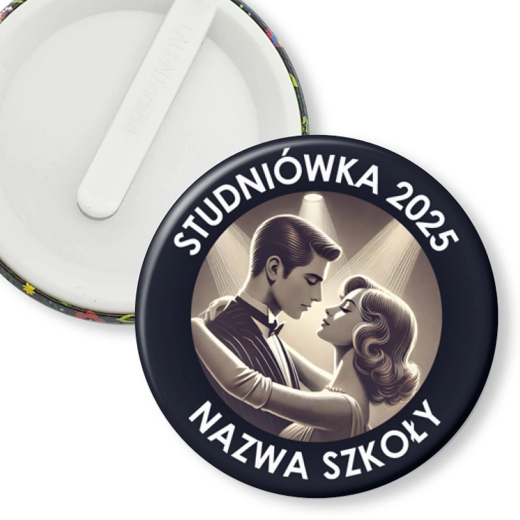 przypinka klips Studniówka Wolny Taniec