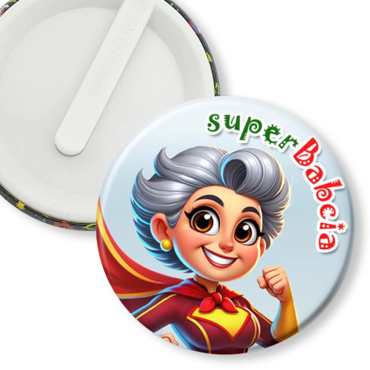 przypinka klips superBabcia