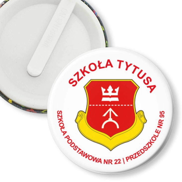 przypinka klips Szkoła Tytusa