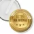 Przypinka klips Uczeń na medal złoty medal
