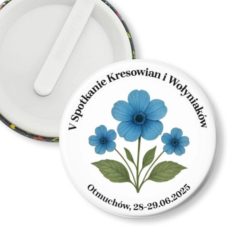 przypinka klips V Spotkanie Kresowian i Wołyniaków