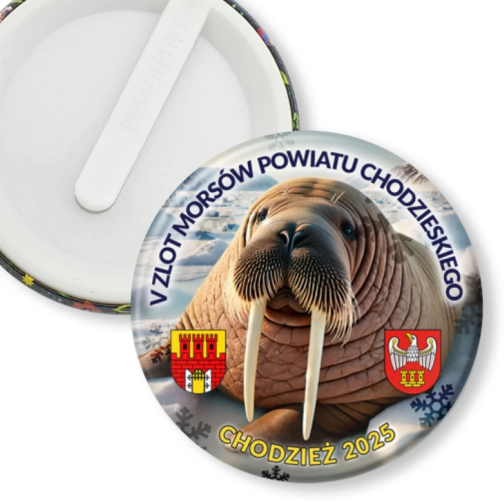 przypinka klips V Zlot Morsów Powiatu Chodzieskiego