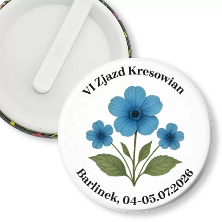 przypinka klips VI Zjazd Kresowian Barlinek 2026