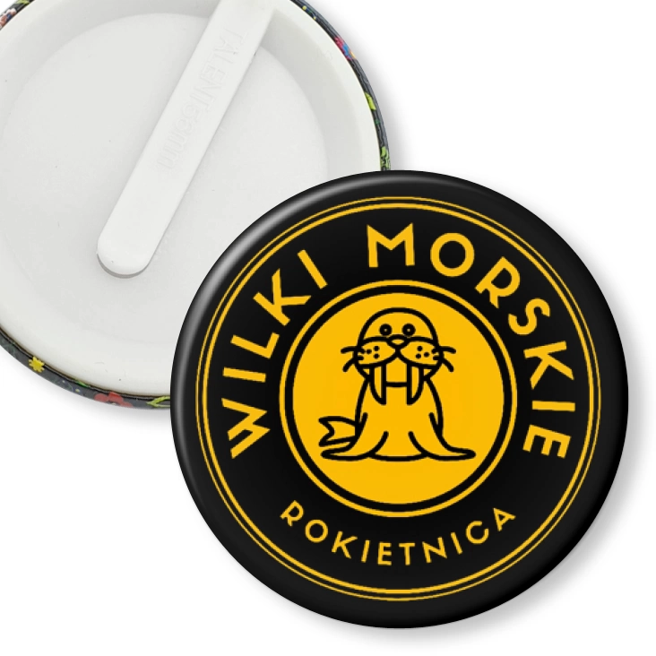 przypinka klips Wilki Morskie Rokietnica