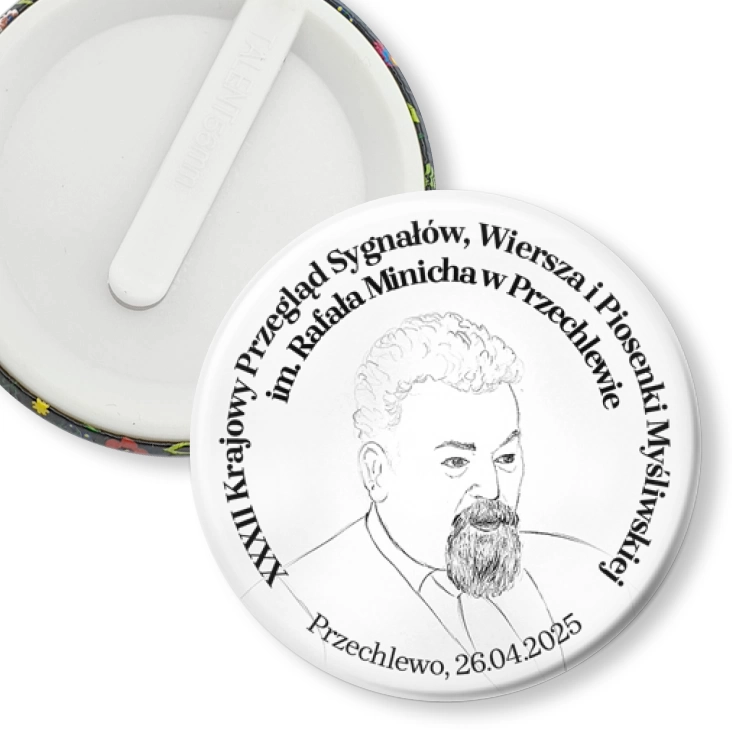 przypinka klips XXXII Krajowy Przegląd w Przechlewie