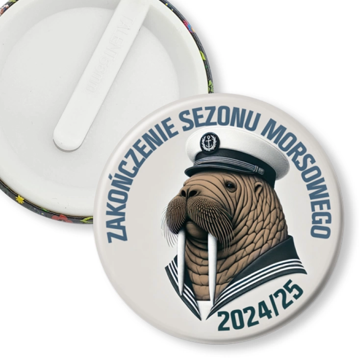 przypinka klips Zakończenie sezonu morsowego