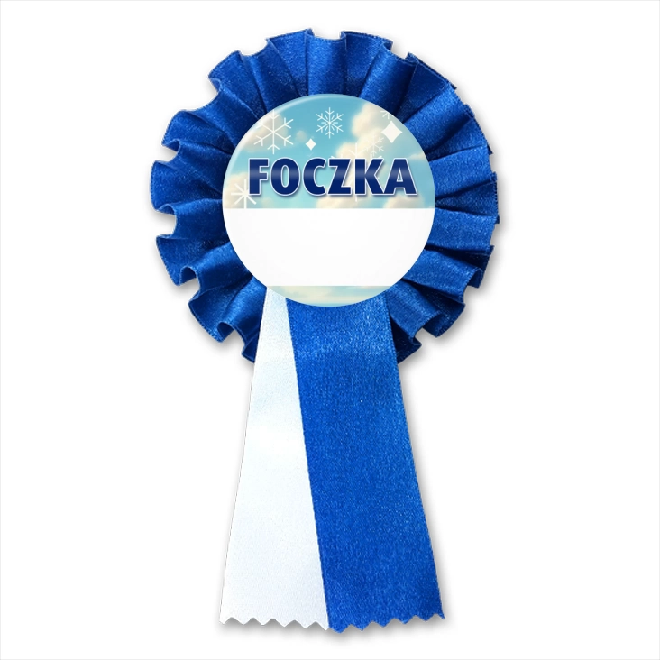przypinka kotylion Idenftyfikator foczka