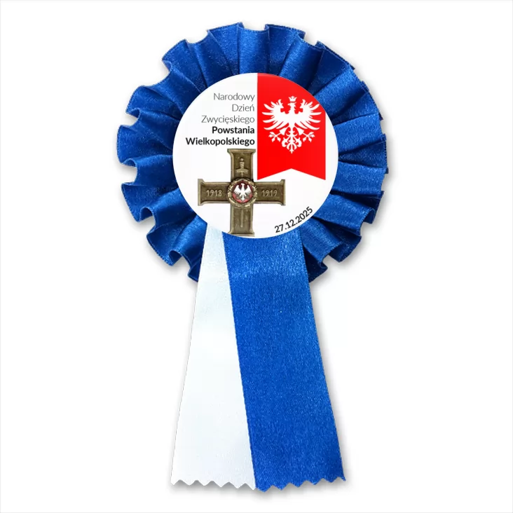 przypinka kotylion Krzyż Powstania Wielkopolskiego