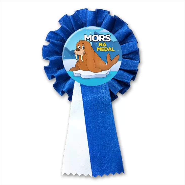 przypinka kotylion Mors na medal