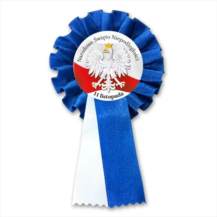 przypinka kotylion 11 listopada Narodowe Święto Niepodległości