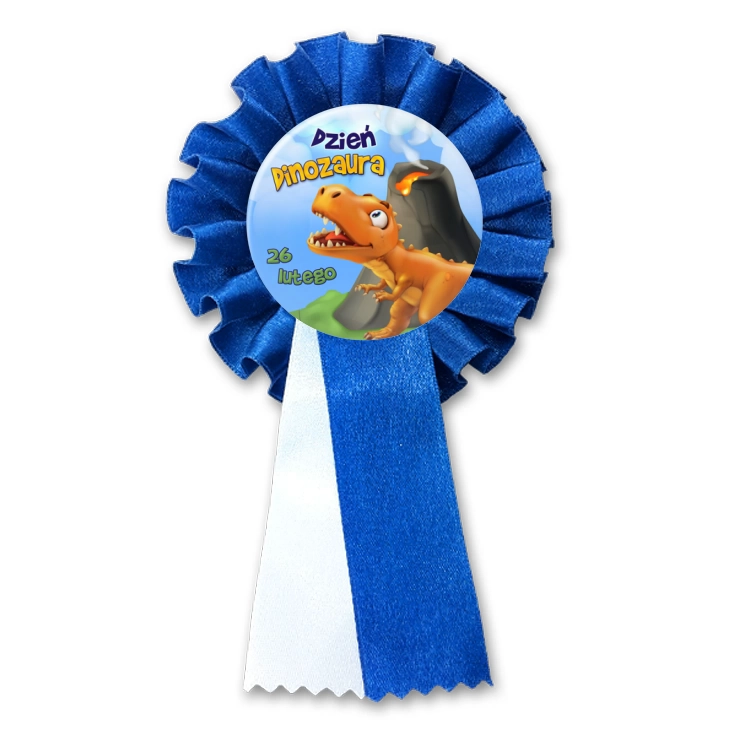 przypinka kotylion Dzień Dinozaura