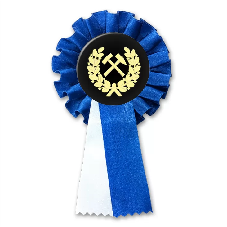 przypinka kotylion Godło górnicze