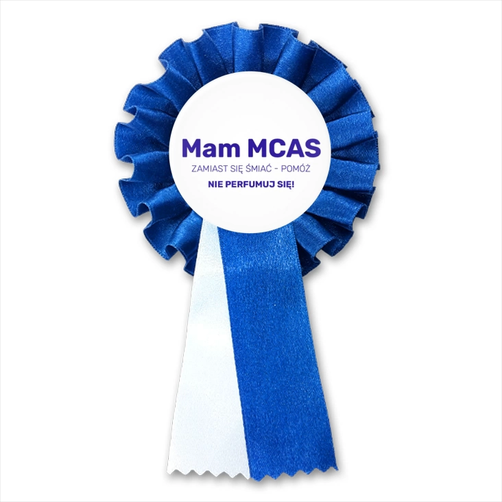 przypinka kotylion Mam MCAS