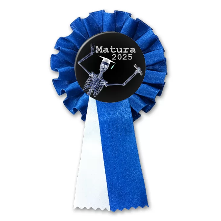 przypinka kotylion Matura z rentgenem